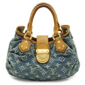 Louis Vuitton Pleaty Handbag Denim #252359L18B
